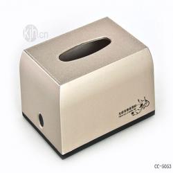 經典皮紋抽紙盒（小長方