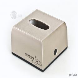 經典皮紋抽紙盒（方形）