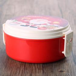圣誕圓形午餐便當盒