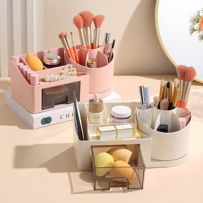 旋轉抽屜收納盒