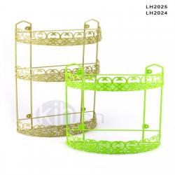 雕花半圓二層、三層架