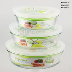 樂(lè)格斯圓形玻璃保鮮盒