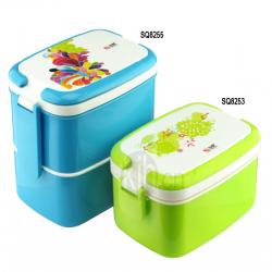 長(zhǎng)方型手提飯盒、雙層