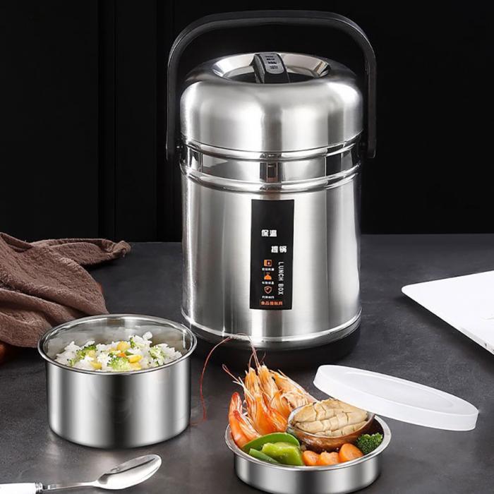 3.0L/2.0L高湯寶C型保溫提鍋 本色