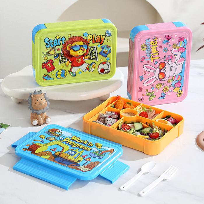 星樂分格密封便當盒13